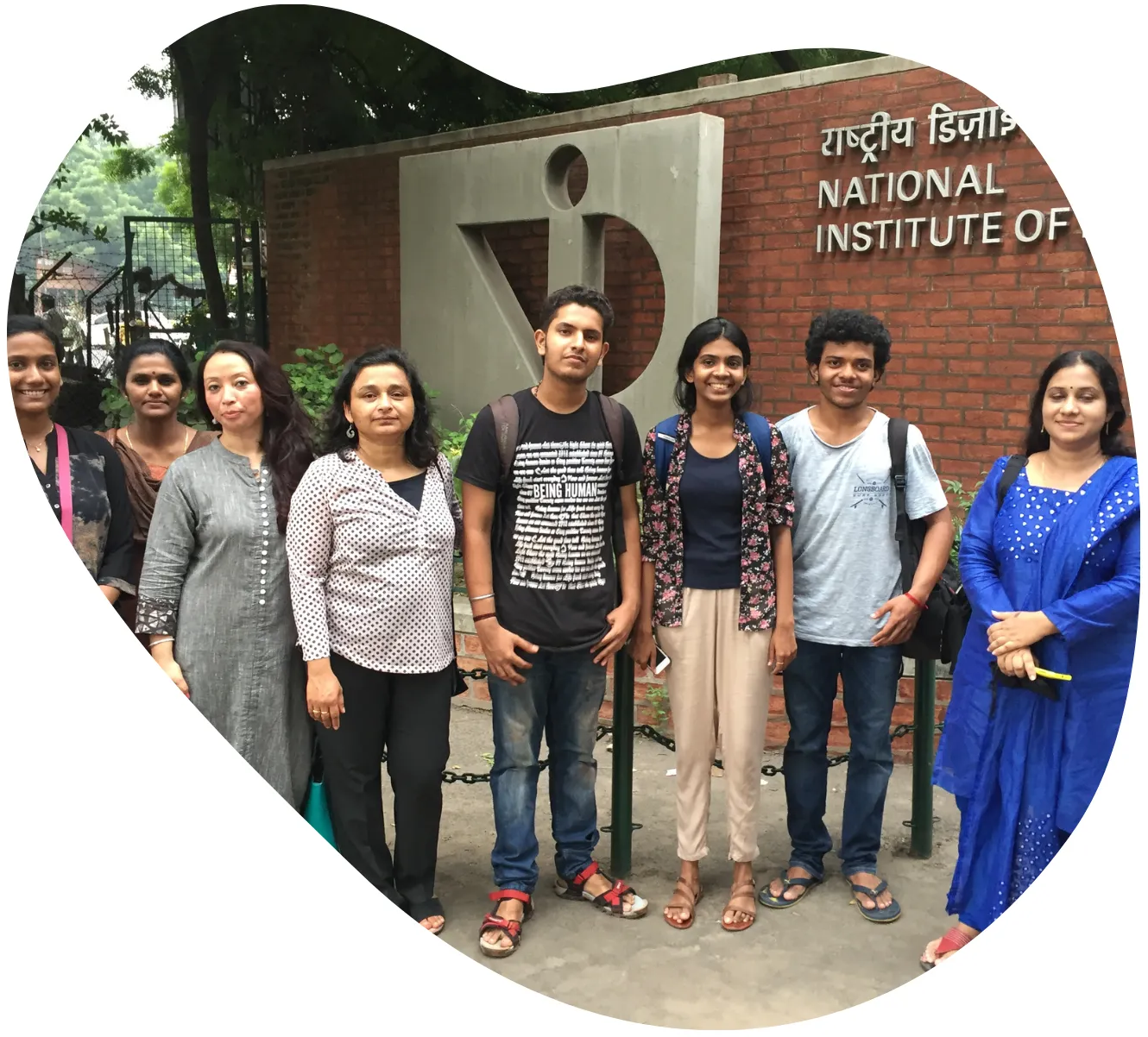 NIFT topper at NIFT campus with afdindia faculty